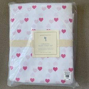 Organic heart sheet - twin - Pottery Barn